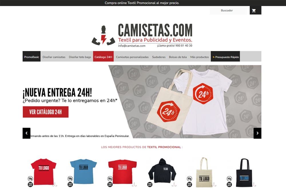 Camisetas COM